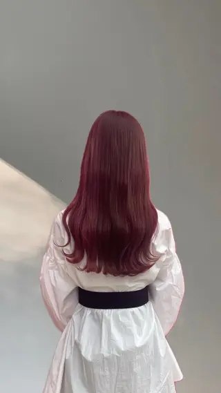 セミロング カラー Daisy🎀天神・ 大名サロン🎀Rioのヘアスタイル