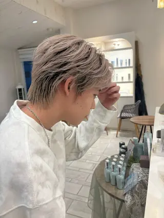 メンズ Cashe’e MAENOHETA所属・宇陀 誠のヘアスタイル