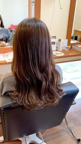 ロング hair design cure+所属・cure+🌼 seikoのヘアスタイル