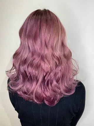 ミディアム カラー サロウィン千葉所属・サロウィン千葉店 Toshikiのヘアスタイル