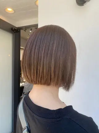 ミディアム 松田 玲亜琉のヘアスタイル