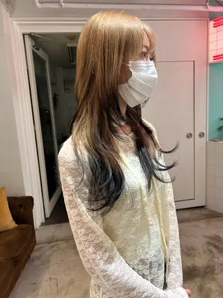 ミディアム 💥ウルフカット デザインあんな💥のヘアスタイル