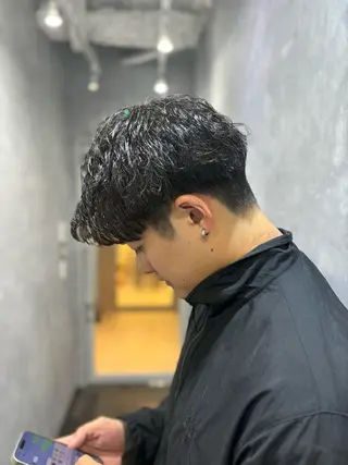 ショート メンズ CS made by SHACHU 栄所属・山田 瑛司のヘアスタイル