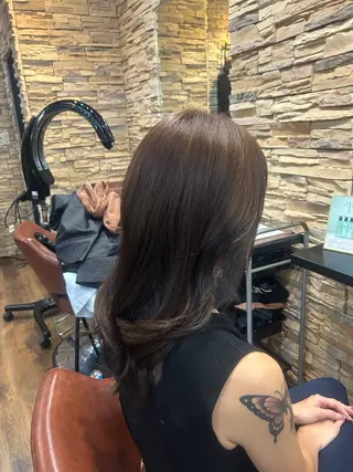 セミロング 【カラーモデル募集 】サキ🫧のヘアスタイル