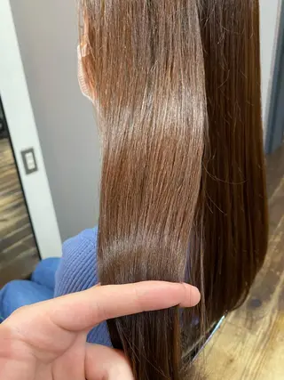 セミロング カラー パーマ ヘアアレンジ ✨前田 優・2拠点✨ ✨恵比寿・札幌店✨のヘアスタイル