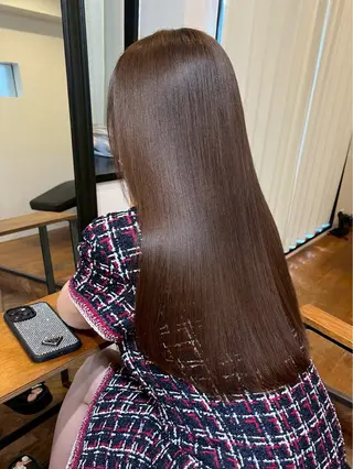 ロング カラー 《メンズ支持NO.1 ×艶ブラウン》ソウタのヘアスタイル