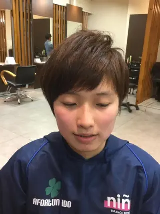 ショート 平 一裕のヘアスタイル