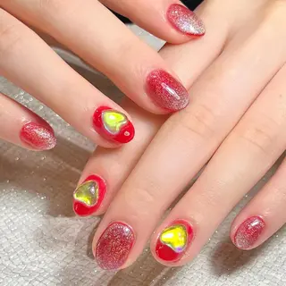 ネイル Mizuliネイル 眉毛メイクのサロンのネイルデザイン