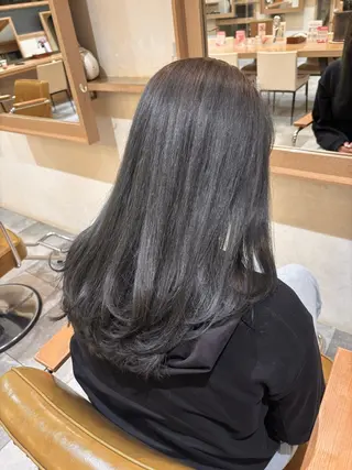 ロング ハイトーン/暖色 カラー/maoのヘアスタイル