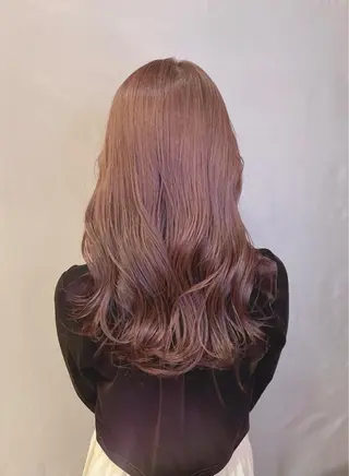 ロング カラー 宮原 佳苗のヘアスタイル