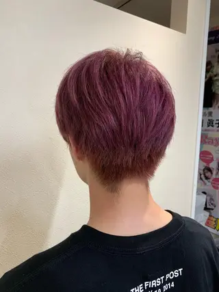 カラー 透明感カラー/韓国 ヘア🩶yuri🩵のヘアスタイル