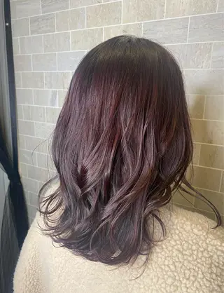 セミロング カラー 小嶋 秀明/ 本物の髪質改善⭐️のヘアスタイル