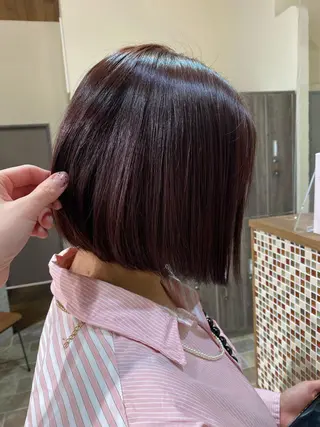 ショート カラー 中村 友香のヘアスタイル