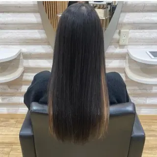 ロング カラー カラーダメージが艶々 『ケア特化店』KONのヘアスタイル