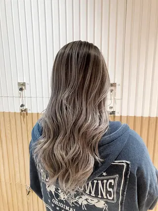 ロング カラー ボブ/ハイトーン 立川loose 下田のヘアスタイル