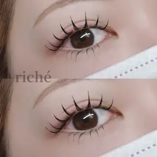 マツエク・マツパ riche akariのマツエク・マツパデザイン