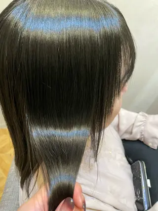 ミディアム PANOL 秀島のヘアスタイル