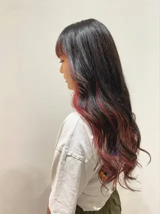 ロング カラー ♡オシャ髪♡AI ✂️newi町田のヘアスタイル