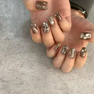 ネイル Ray. ／綺麗目ニュアンスのネイルデザイン