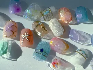 ネイル Nu:茅ヶ崎所属・Nu: ヌーのネイルデザイン