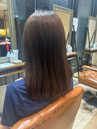 ミディアム 松尾 遥花のヘアスタイル