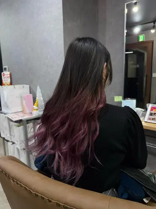 ロング 船木 拓真のヘアスタイル