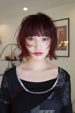 カラー Tau所属・西尾市Tau  豊田 隆人のヘアスタイル