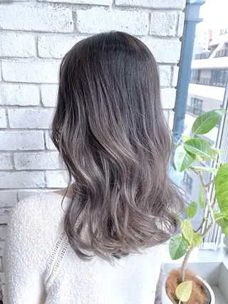 ロング カラー パーマ ヘアアレンジ filo byFeria渋谷所属・縮毛矯正/美髪 髪質改善/石田幸輔のヘアスタイル