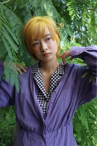 ショート カラー 金尾 凜のヘアスタイル