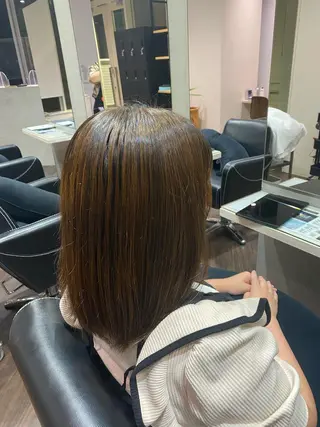 セミロング カラー ｼｮｰﾄﾓﾃﾞﾙさん 大募集🌟Mayuのヘアスタイル