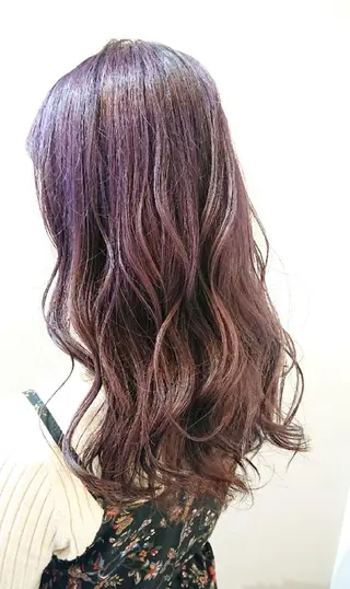 カラー ロング ACROあべの店所属・艶カラー/インナー /グラデ/大西小百合のヘアスタイル