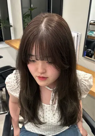 カラー miyu / 透明感カラーのヘアスタイル