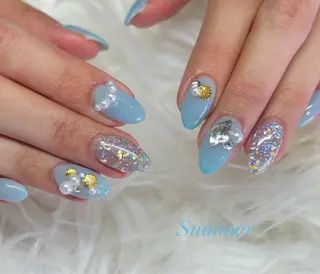 メンズ ネイル Bianca大名店 TAKEFUJIのネイルデザイン