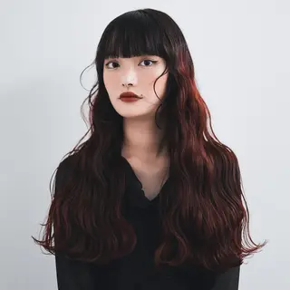 ロング カラー tenn 栄店所属・ｍｅｉ .のヘアスタイル
