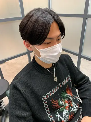 ショート メンズ 【S.BROOM】 店長　西川徹のヘアスタイル