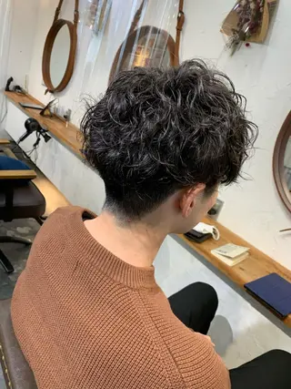 ショート パーマ Naya Takumaのヘアスタイル