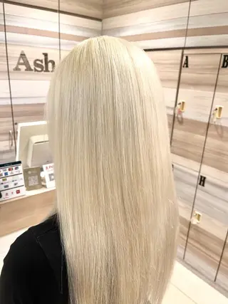 ロング カラー 髪質改善⭐️縮毛矯正 菊島樹希のヘアスタイル