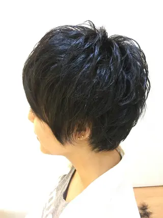 ショート パーマ メンズ メンズカット 三村洸斗のヘアスタイル
