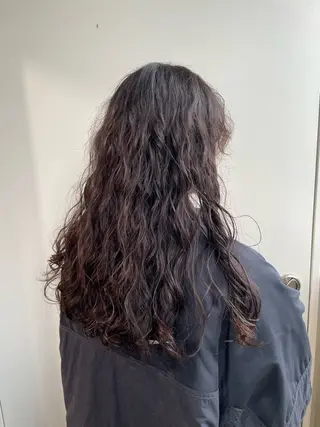 ロング パーマ Toiro 横浜所属・🎀レイヤー/パーマ カラー/ai🎀のヘアスタイル