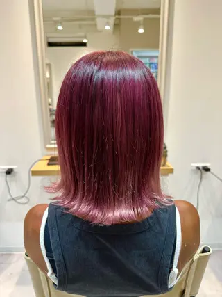 カラー 川崎 智優のヘアスタイル