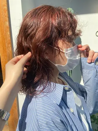 カラー なかむら ゆきのヘアスタイル