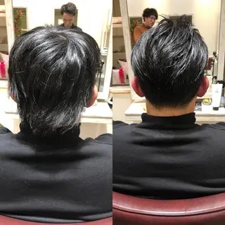 メンズ 北生駒☆カットが得意 鎌田フミヤのヘアスタイル
