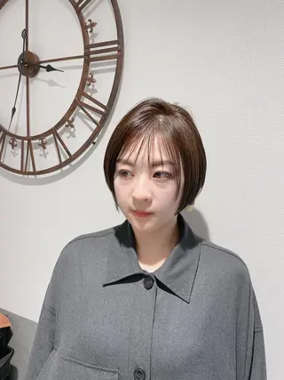 ショート カラー コクブ アキヨのヘアスタイル