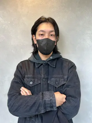 ミディアム メンズ メンズヘア/透明感 カラー/ayatoのヘアスタイル