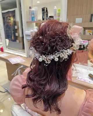 セミロング 横浜/韓国風/ヘアメ /ユイナ🎀のヘアスタイル