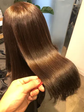 セミロング 志木駅1分☆髪質改善 ミニモ限定特別割引✨のヘアスタイル