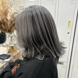 カラー うる艶カラー/ハイト ーン🎀hina🎀のヘアスタイル