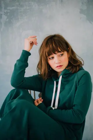 ミディアム カラー パーマ 舘野 太嘉宏のヘアスタイル