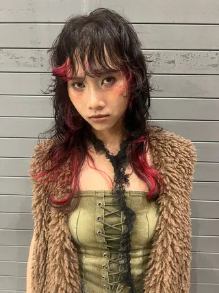 ロング パーマ ラシェンテ宝塚所属・HONOKA /顔周りレイヤー得意の眉毛・アイブロウイメージ