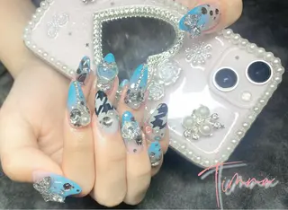 ロング NAILSALON 🍔Timna🍟のネイルデザイン